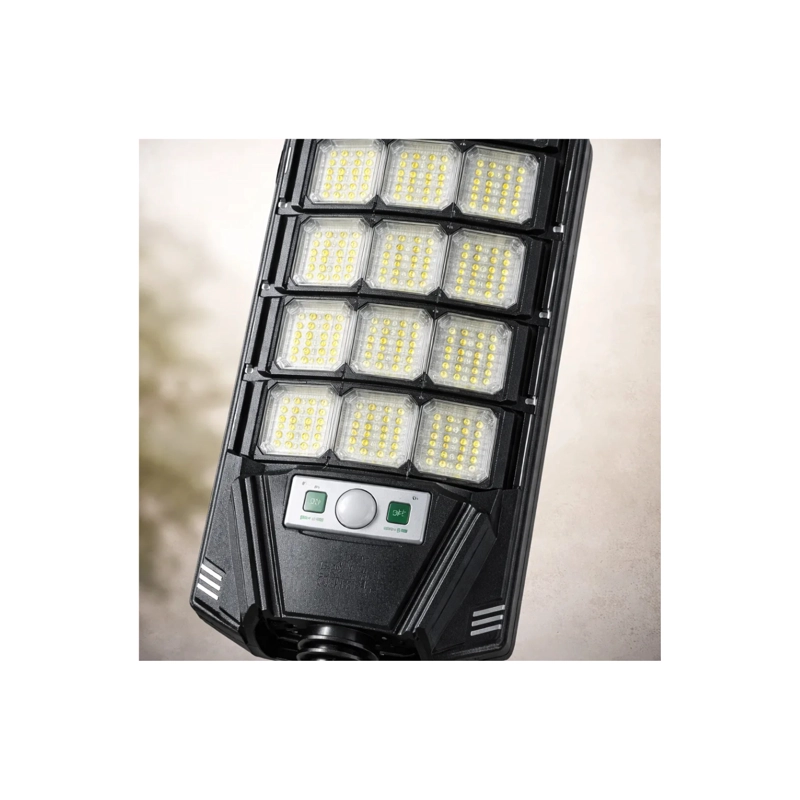 FOCO SOLAR LED ALUMBRADO PUBLICO EXTERIOR 1200W CON SENSOR Y CONTROL - 3