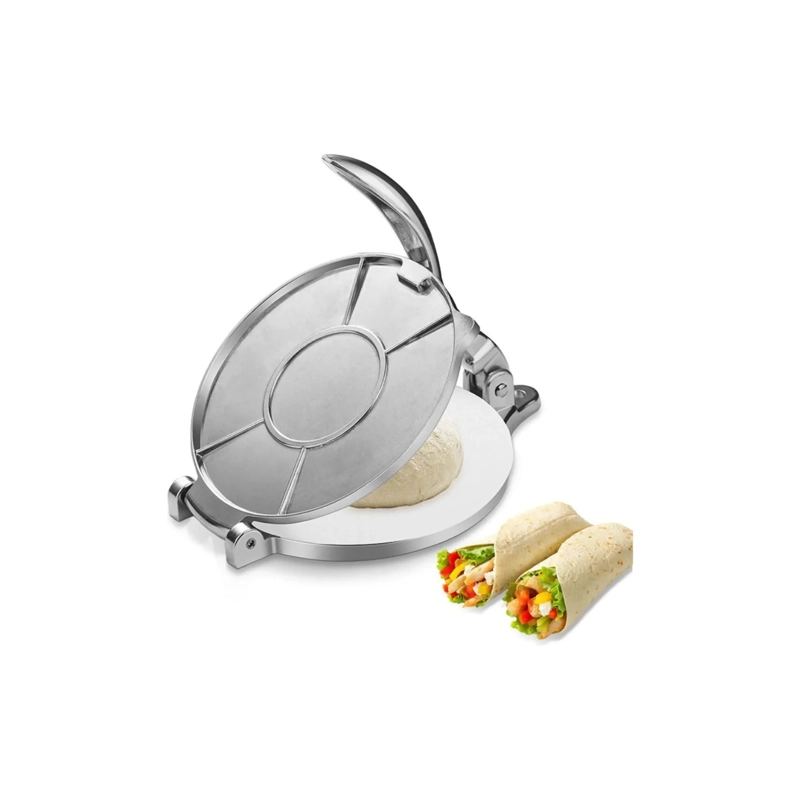 PRENSA MANUAL PARA TORTILLAS-TACOS-PATACONES DE 16CM - 1