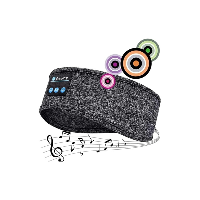 ANTIFAZ AJUSTABLE PARA DORMIR CUBRE OJOS BLUETOOTH MUSICA - 2