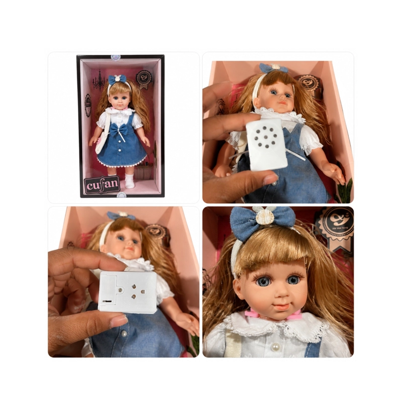 MUÑECA INTERACTIVA CUFAN 37 CM CON SONIDO - 2