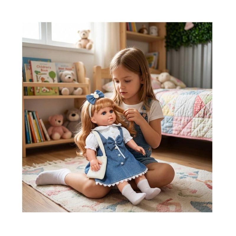 MUÑECA INTERACTIVA CUFAN 37 CM CON SONIDO - 5