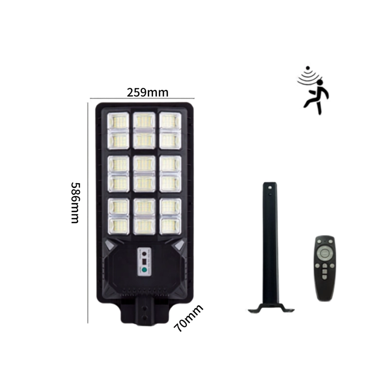 FOCO SOLAR LED SUBURBANO TIPO ALUMBRADO PUBLICO 1500W - 2