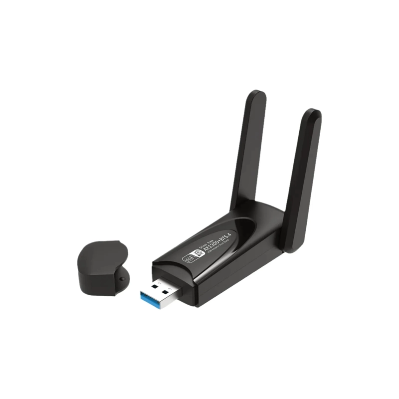 ADAPTADOR USB WIFI DOBLE BANDA 1300MBPS CON BLUETOOTH 5.4 - 3