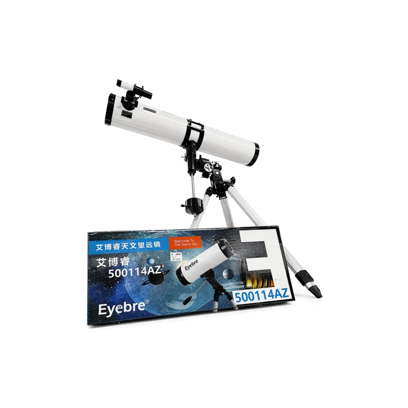 TELESCOPIO ASTRONOMICO REFLECTOR EYEBRE 500114AZ 114MM CON TRIPODE - 2