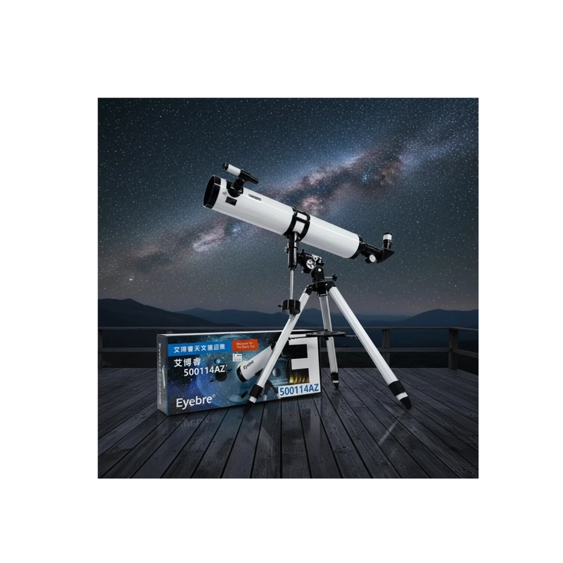 TELESCOPIO ASTRONOMICO REFLECTOR EYEBRE 500114AZ 114MM CON TRIPODE - 6