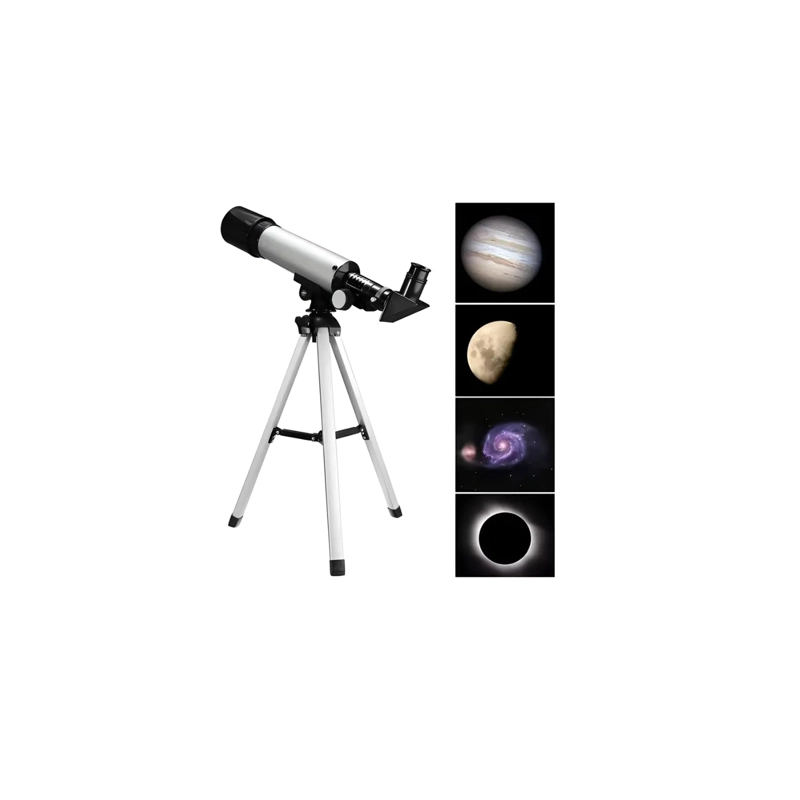 TELESCOPIO ASTRONOMICO MONOCULAR CON TRIPODE - F36050 - 1