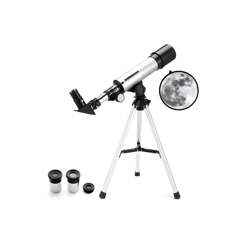 TELESCOPIO ASTRONOMICO MONOCULAR CON TRIPODE - F36050 - 2