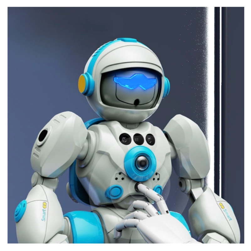 ROBOT INTERACTIVO INTELIGENTE MECHA SMART CON CONTROL DE VOZ Y MODULADOR PARA NIÑOS 3+ - 4
