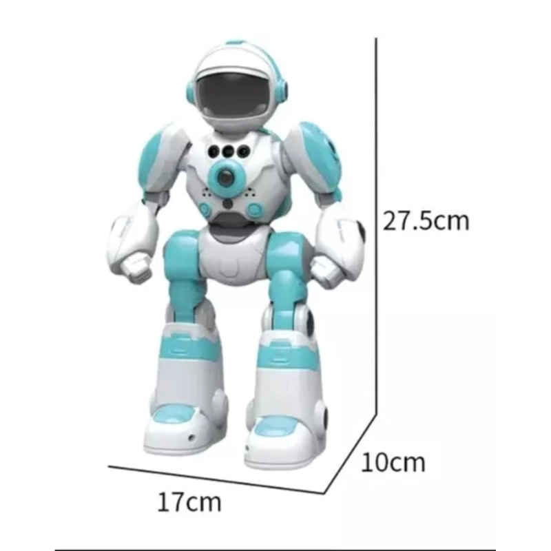 ROBOT INTERACTIVO INTELIGENTE MECHA SMART CON CONTROL DE VOZ Y MODULADOR PARA NIÑOS 3+ - 6