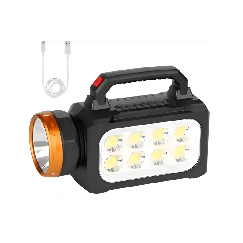 LINTERNA LED RECARGABLE SOLAR PORTATIL  - MULTIUSO CAMPING Y EMERGENCIA - 2