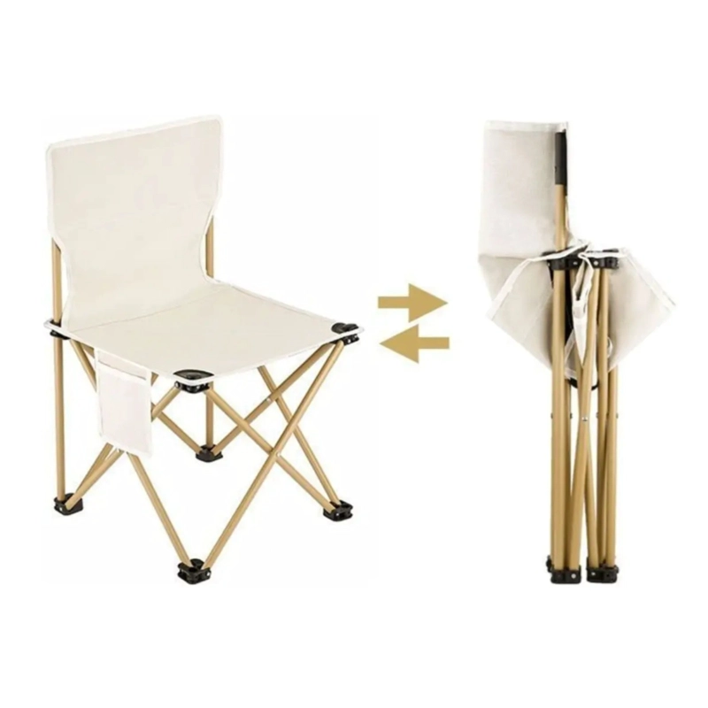 SET DE CAMPING PORTATIL MESA PLEGABLE TIPO ROLLO Y 2 SILLAS - 3