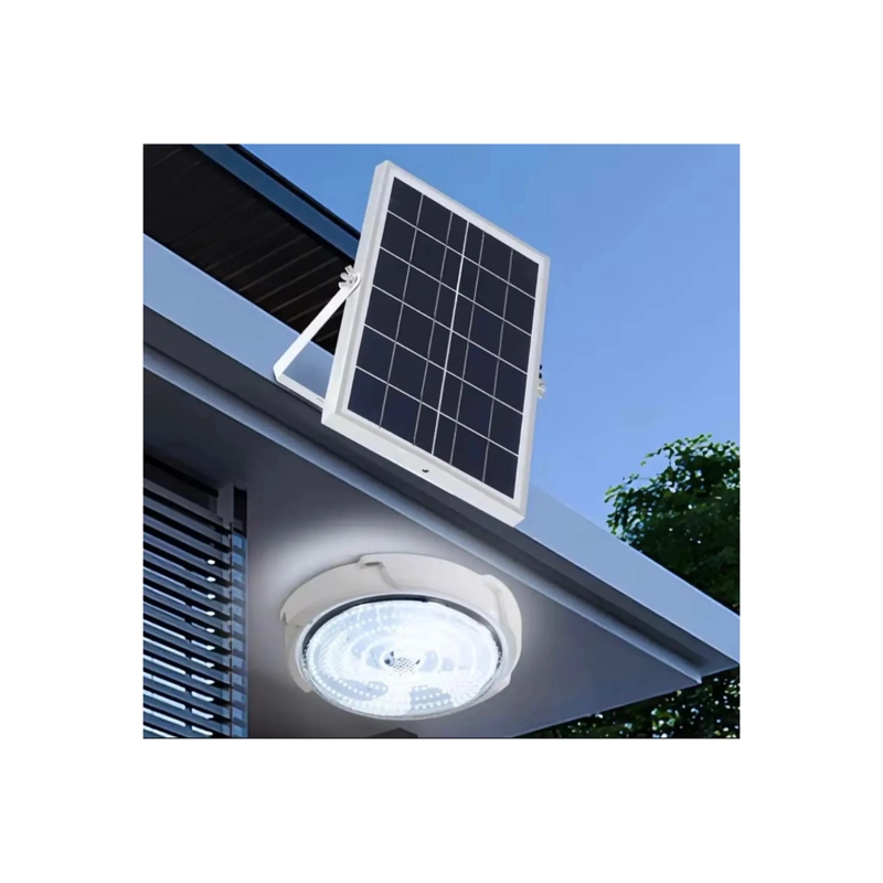 FOCO SOLAR LED EXTERIOR 500W IP67 CON PANEL SOLAR Y CONTROL REMOTO - 5