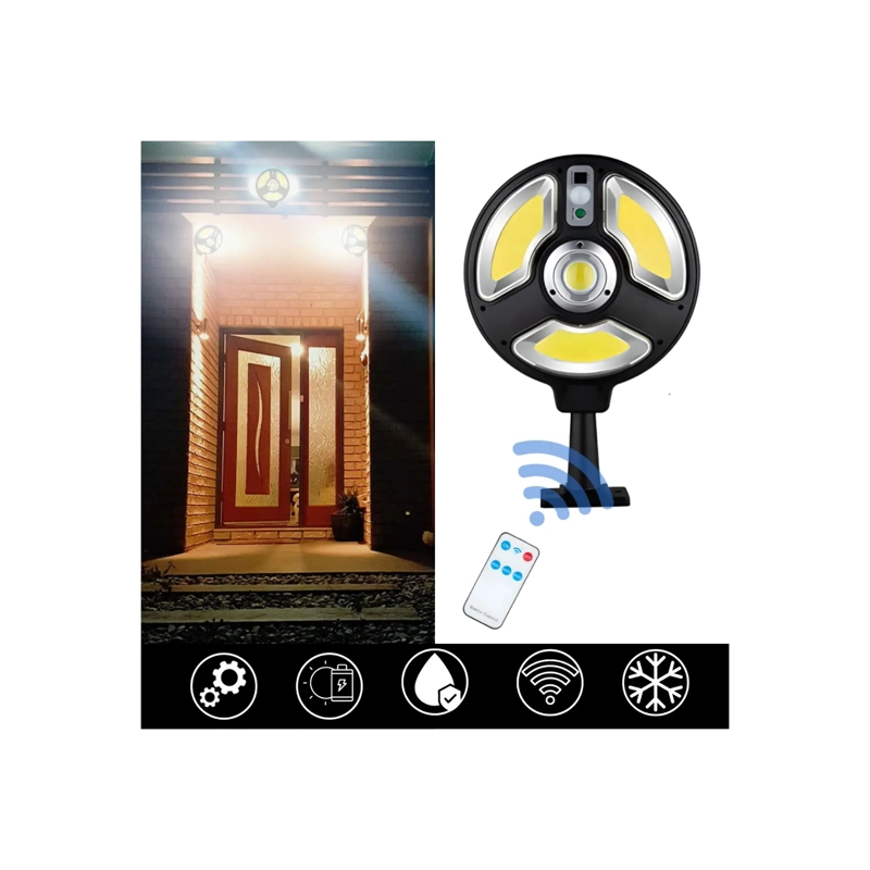FOCOS SOLARES FOCOS LED CON SENSOR DE MOVIMIENTO - 2