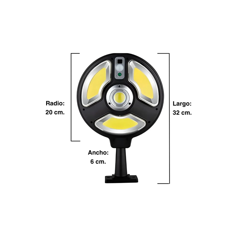 FOCOS SOLARES FOCOS LED CON SENSOR DE MOVIMIENTO - 5