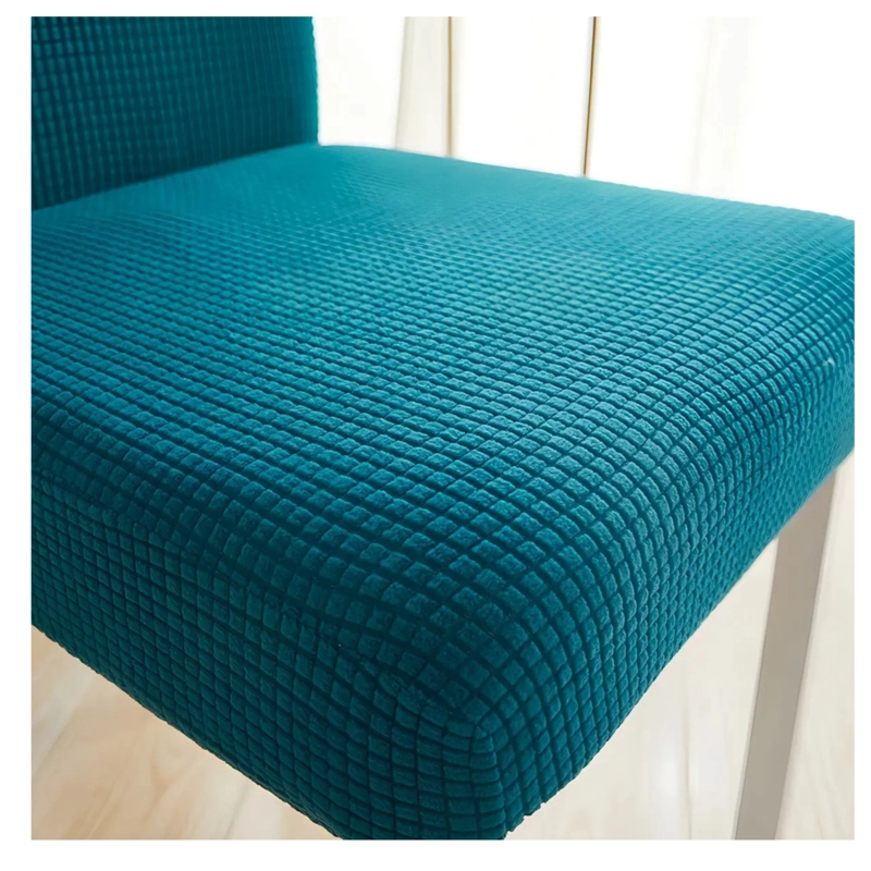 PACK X4 DE FUNDAS PARA SILLA ELASTICA AJUSTABLE TEXTURIZADA - AZUL - 2