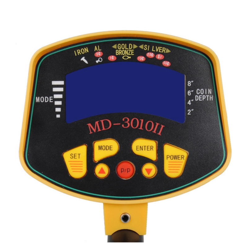 DETECTOR DE METALES GOLD SNIPER ORO - MONEDAS PANTALLA LCD - 5
