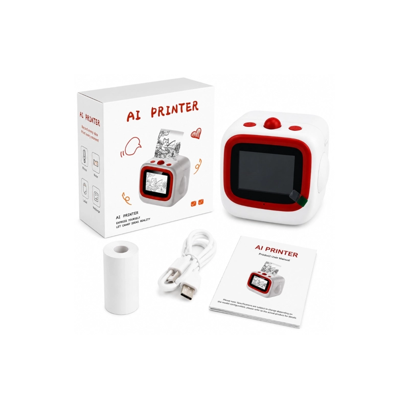 MINI CAMARA E IMPRESORA TE RMICA INSTANTANEA INFANTIL - 1