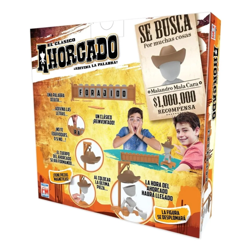 JUEGO DE MESA AHORCADO MAGNE TICO - ADIVINA LA PALABRA - 7