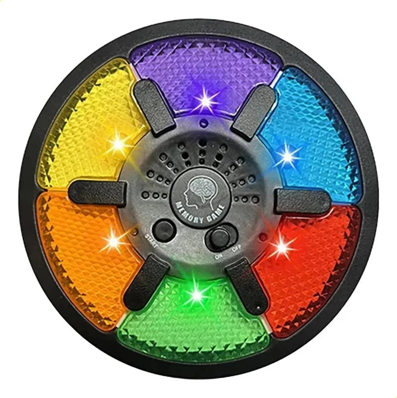 JUEGO DE MEMORIA CON LUCES Y SONIDOS 15 NIVELES - 6
