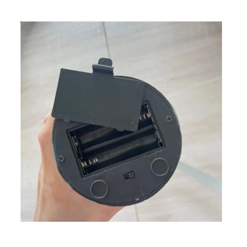 ABANICO VENTILADOR REPELENTE DE MOSCAS PORTATIL- COLOR NEGRO - 7