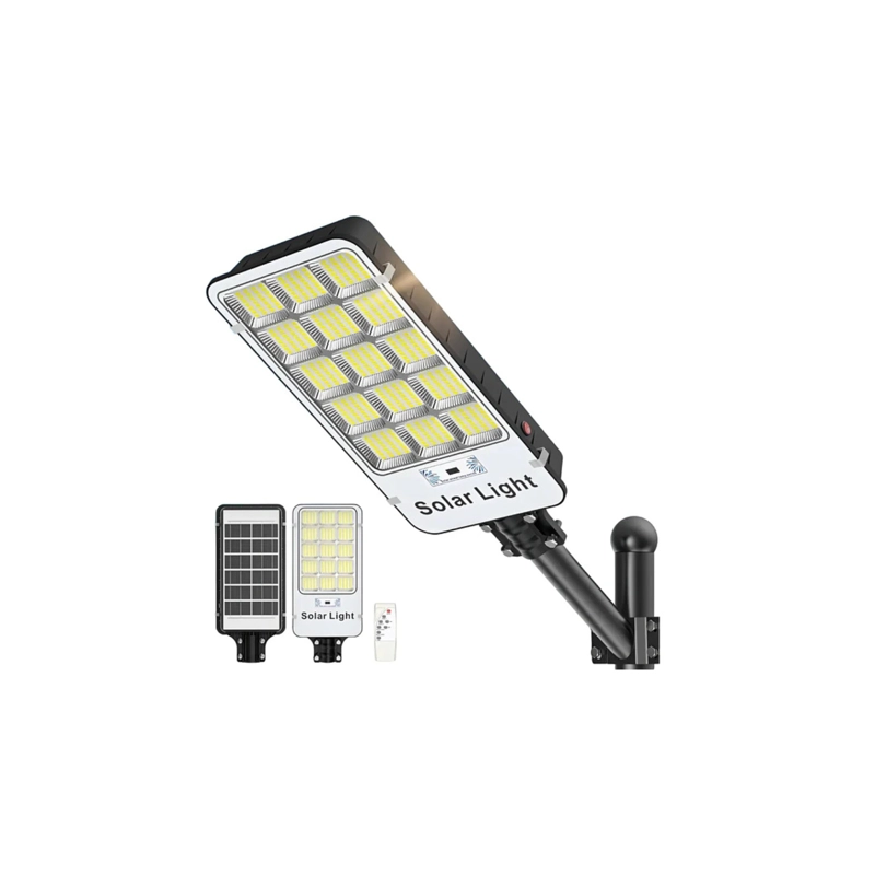FOCO LED SOLAR 3000W PARA EXTERIOR IP65 CON SENSOR MOVIMIENTO - 4
