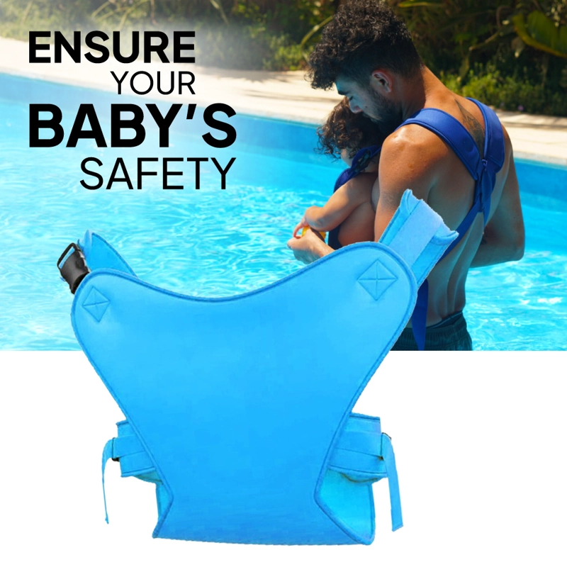 PORTABEBE S MOCHILA IMPERMEABLE PARA AGUA PISCINA Y PLAYA - 5