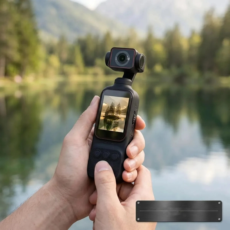 CAMARA DEPORTIVA DE MANO PORTATIL GRABADORA CON PANTALLA - 6