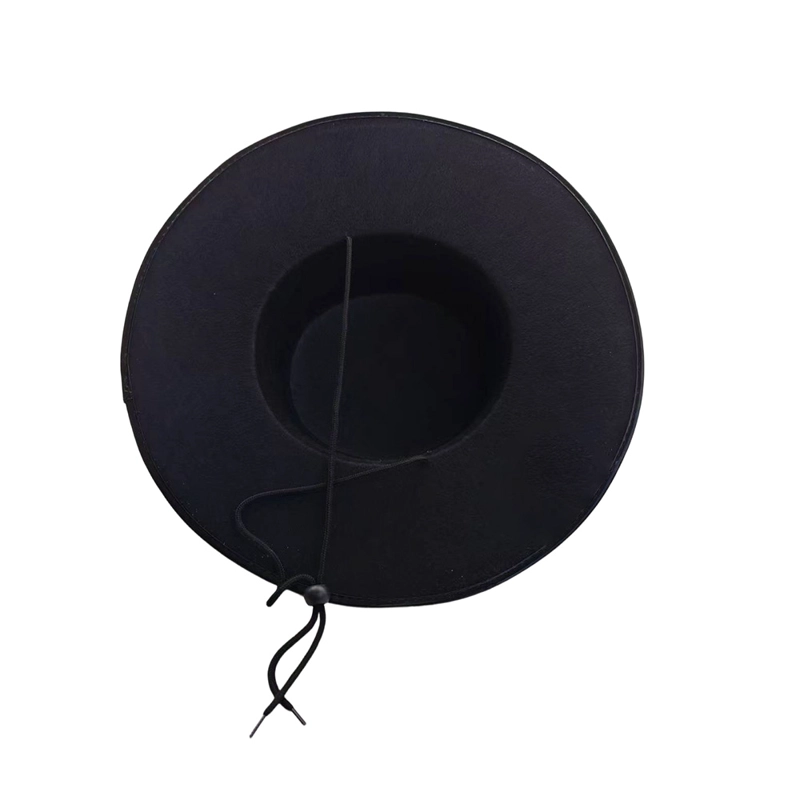 SOMBRERO HUASO CHILENO NEGRO TRICOLOR IDEAL FIESTAS PATRIAS - 6