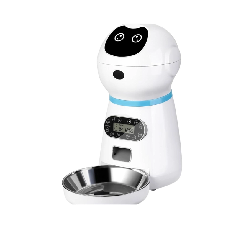 ROBOT ALIMENTADOR AUTOMATICO PARA MASCOTAS DISPENSADOR - 4
