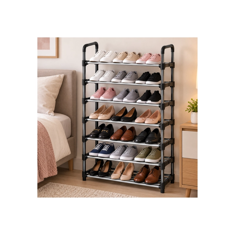 ZAPATERO ORGANIZADOR MODULAR DE 6 NIVELES - ESTANTERIA DESARMABLE DE GRAN CAPACIDAD - 2