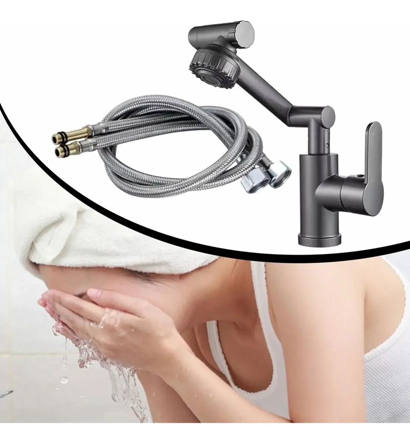 LLAVE MEZCLADORA DE COCINA CON BRAZO MECANICO ARTICULADO - 2