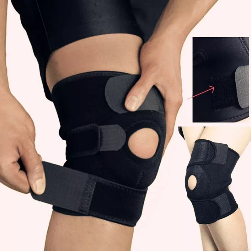 RODILLERA ELASTICADA DEPORTIVA FITNESS MOLESTIAS LESIONES - 1