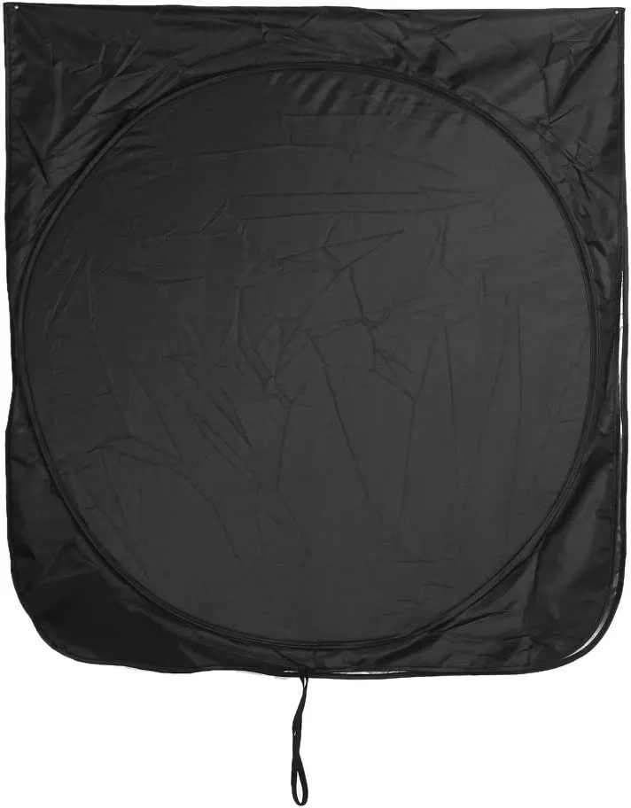 CUBRE PARABRISAS AUTO, PARASOL CON PROTECCION UV COMPACTABLE - 3