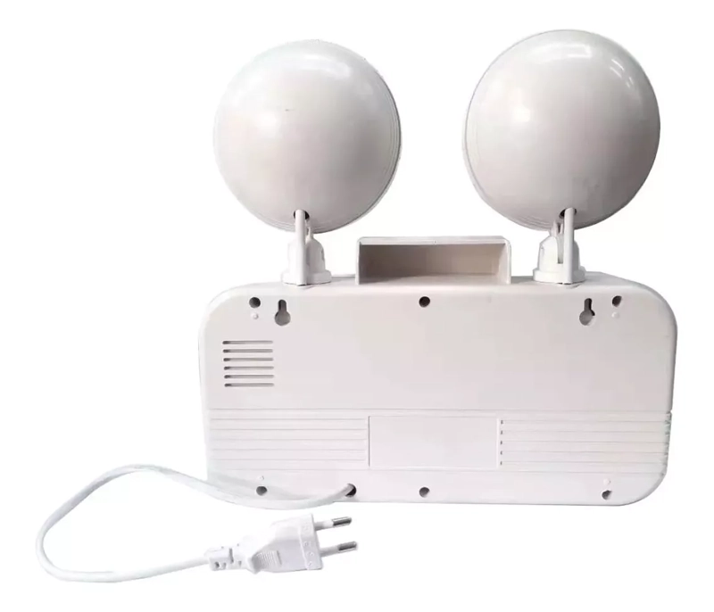 LUZ LAMPARA EMERGENCIA LED DOBLE FOCO - 3