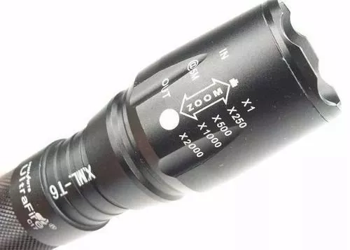 LINTERNA TÁCTICA RECARGABLE ZOOM T6 6000 LM - 3