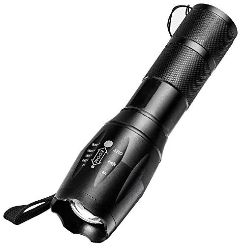 LINTERNA LED CREE RECARGABLE 2000 LUMENES - 1
