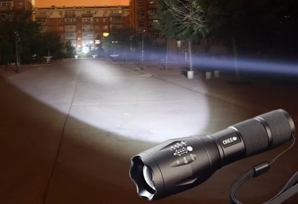 LINTERNA LED CREE RECARGABLE 2000 LUMENES - 4