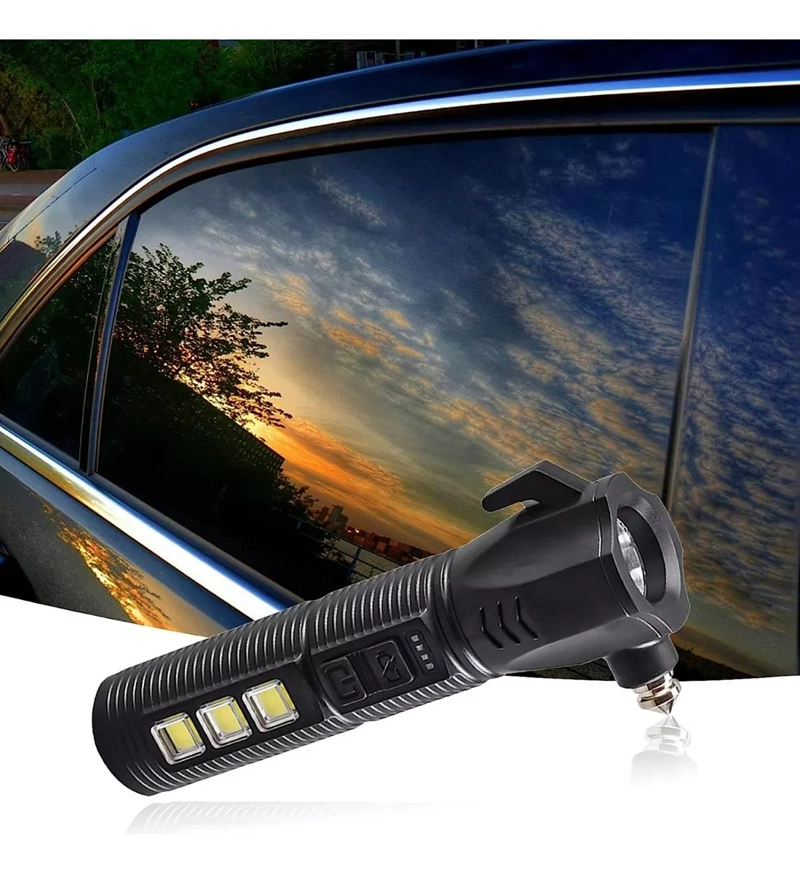 LINTERNA DE EMERGENCIA MULTIUSO RECARGABLE PARA AUTO - 4