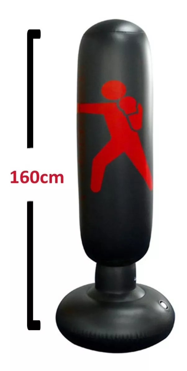 SACO BOXEO BOLSA INFLABLE + INFLADOR - 2