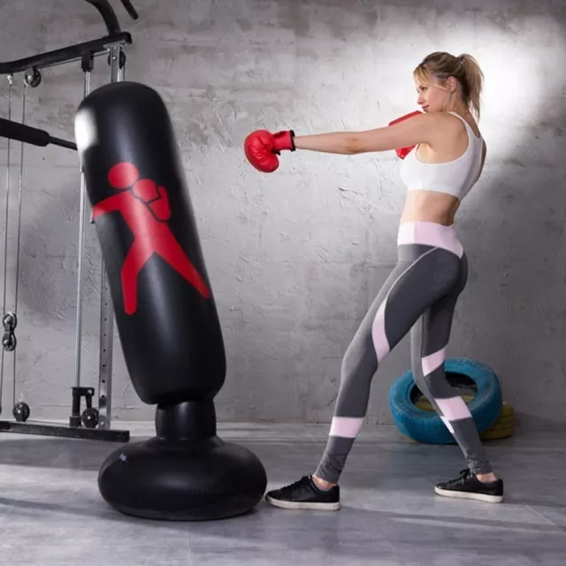 SACO BOXEO BOLSA INFLABLE + INFLADOR - 5