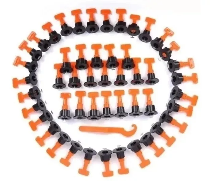 KIT DE SISTEMA DE NIVELADORES DE AZULEJO REUTILIZABLE 50+1 - 4