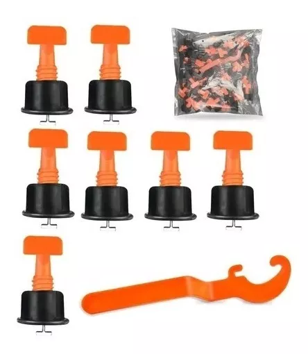 KIT 50PCS CUÑAS DE NIVEL PARA SUELO ESPACIADORES DE AZULEJOS - 2