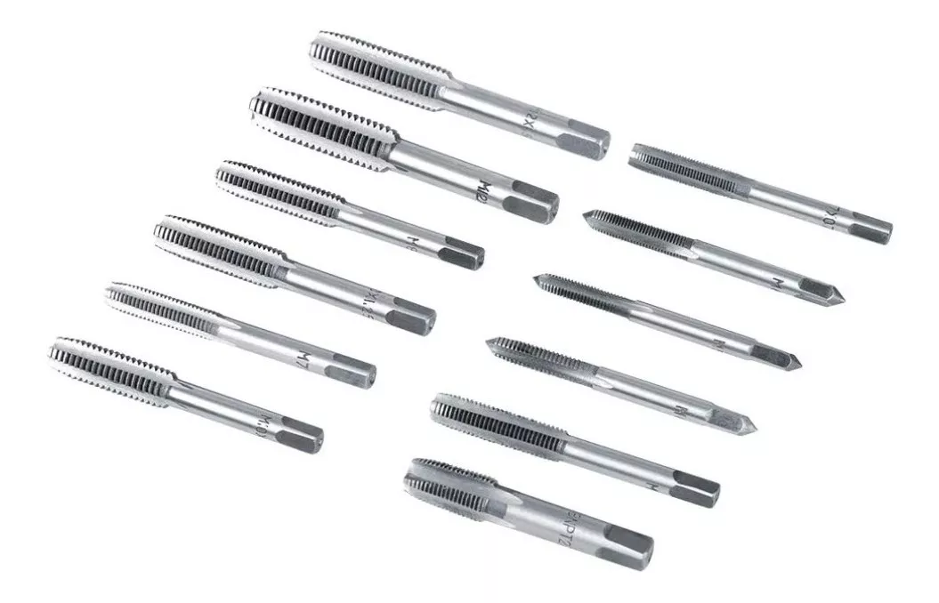 SET HERRAMIENTAS TERRAJA 40 PIEZAS MILIMETRICA MACHOS HEMBRAS - 3
