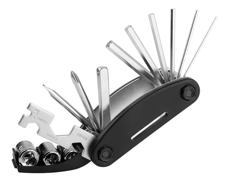 MULTIHERRAMIENTA CICLISMO 15 EN 1 LLAVES ALLEN - 2