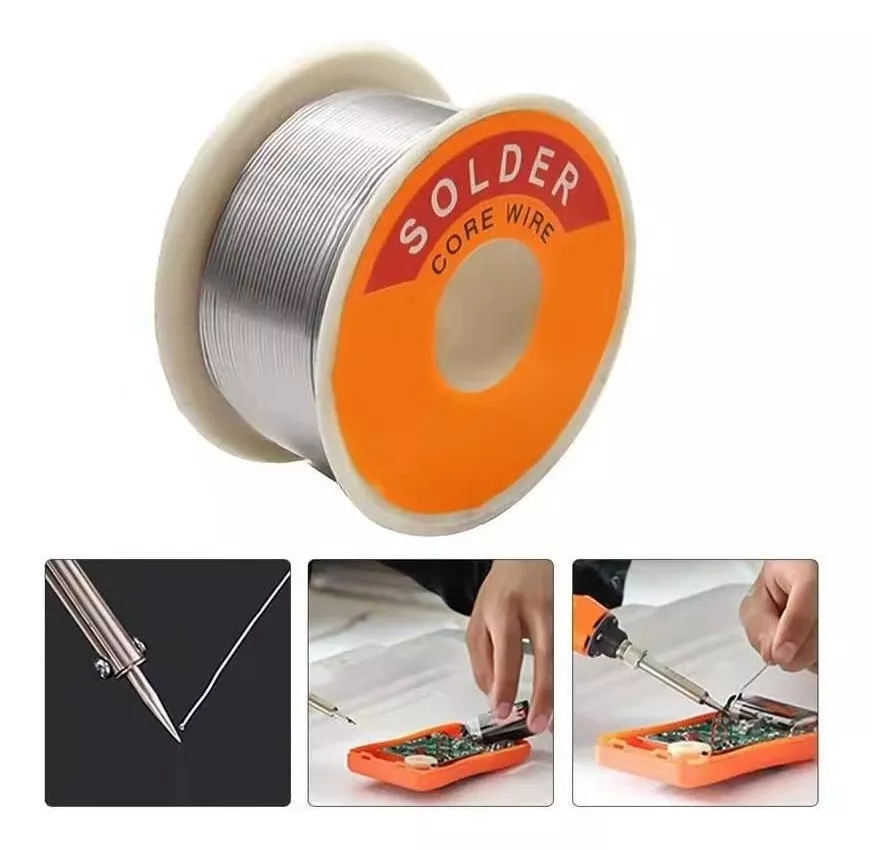SOLDADURA DE ESTAÑO ALAMBRE SOLDAR 1.0MM 50GR - 3