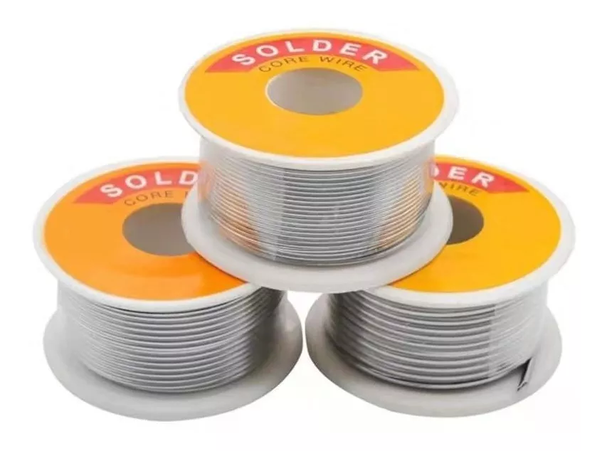 SOLDADURA DE ESTAÑO ALAMBRE SOLDAR 1.0MM 50GR - 4