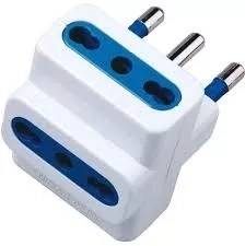 GENÉRICO PACK 24 ADAPTADOR ENCHUFE TRIPLE BLANCO LADRÓN DE CORRIENTE