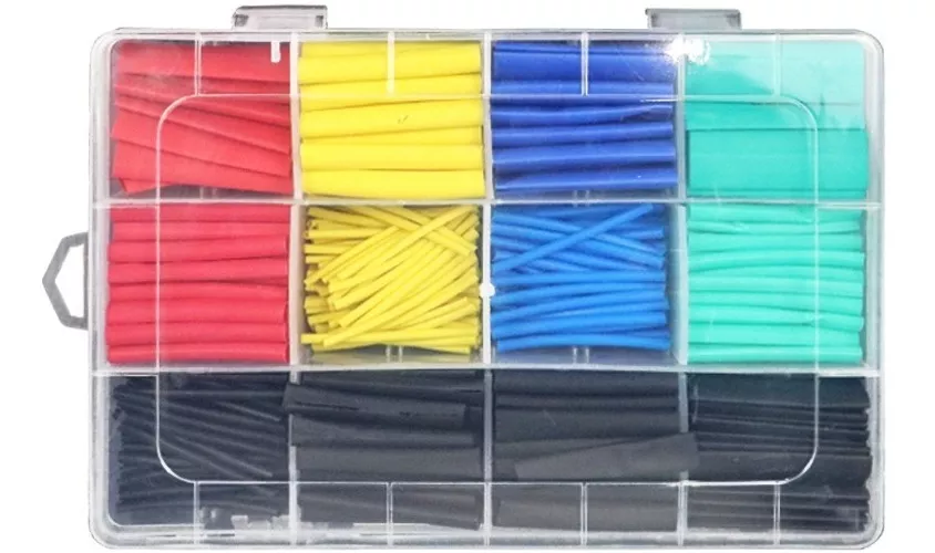 KIT TUBOS TERMORETRACTIL COLORES MIXTOS 530 PIEZAS - 2