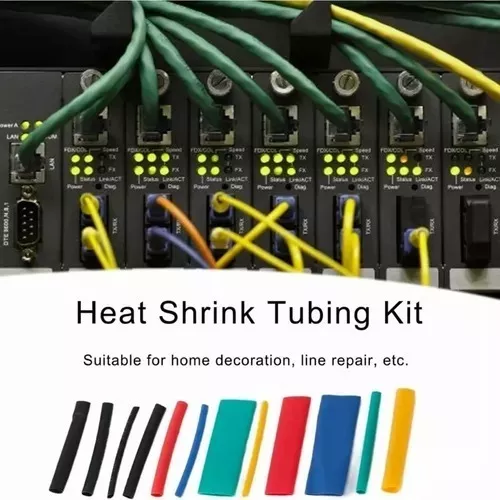 KIT TUBOS TERMORETRACTIL COLORES MIXTOS 530 PIEZAS - 4