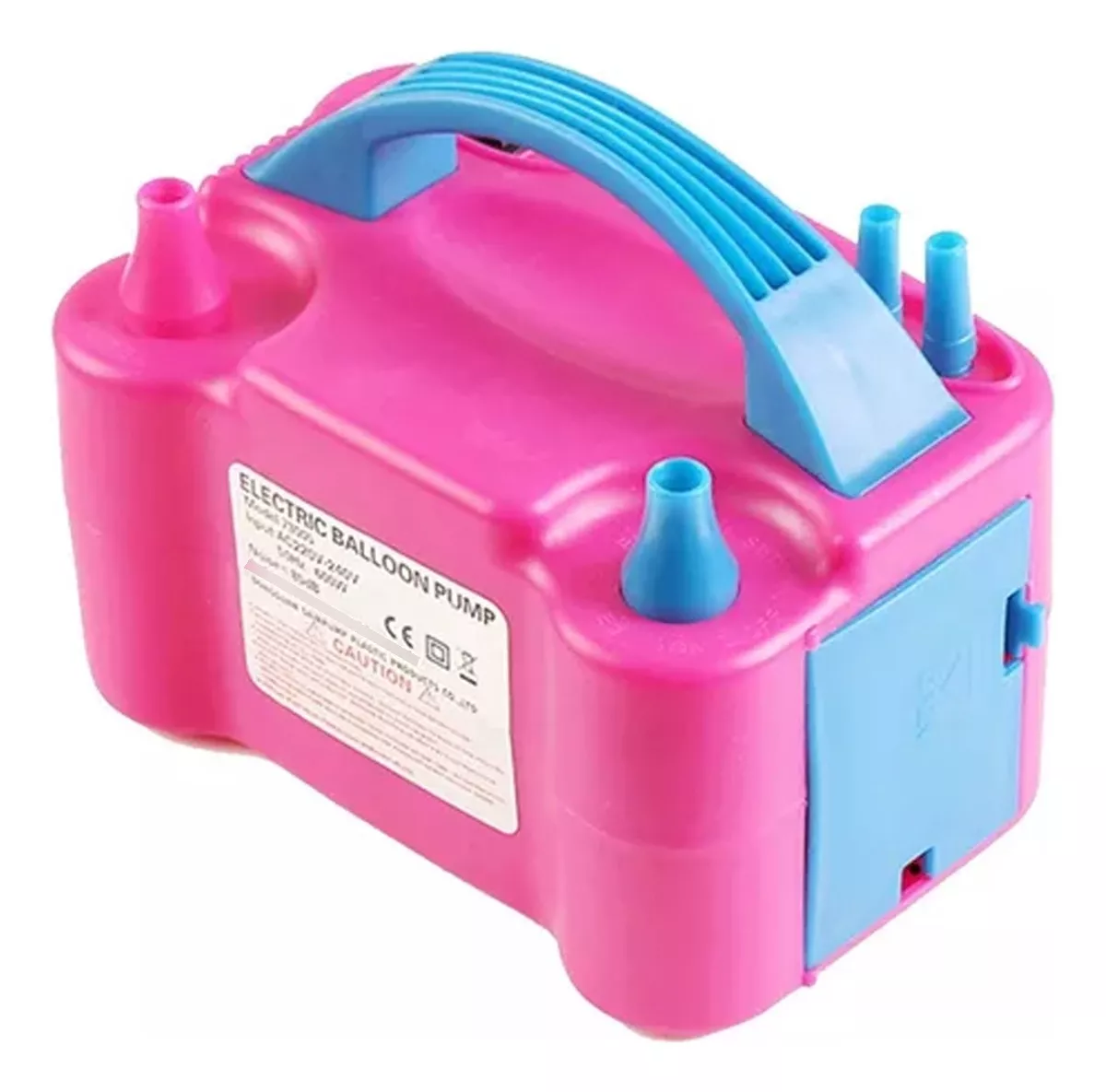INFLADOR GLOBOS ELÉCTRICO CON 2 INYECTORES 600W - 1